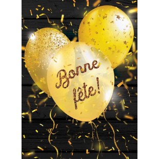 Gros ballons bonne fête