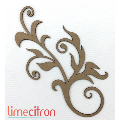 Chipboard -  Swirl no1