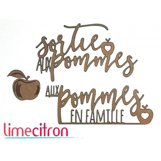 Chipboard -  Aux pommes