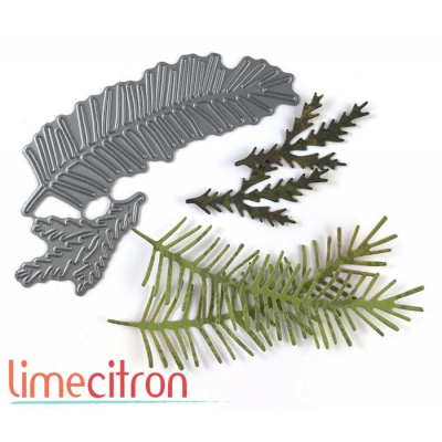 Matrice de découpe (die) - Branches de sapin
