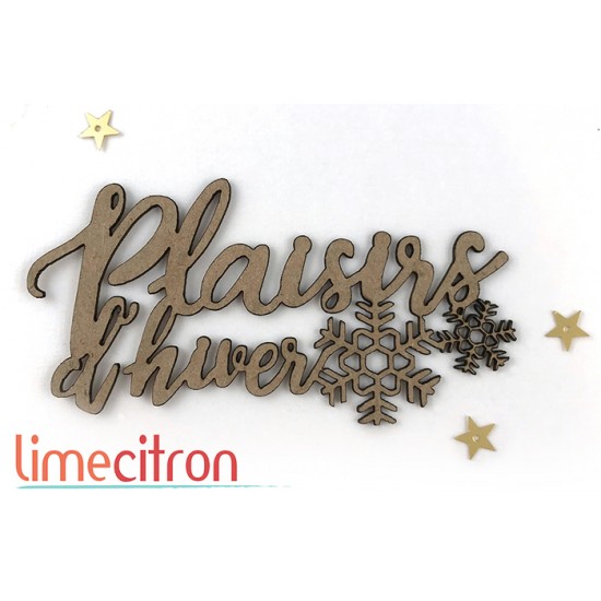 Chipboard - Plaisirs d'hiver