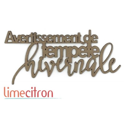  Chipboard -  Avertissement