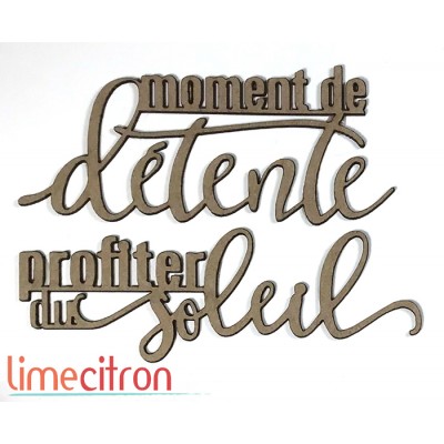  Chipboard - Moment de détente
