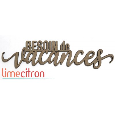  Chipboard - Besoin de vacances