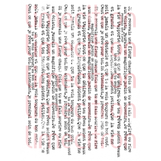 Texte pour toi - Étampe