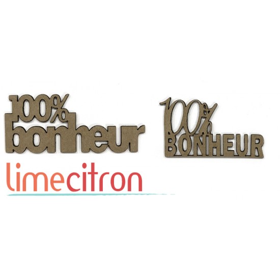  Chipboard - 100% bonheur