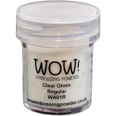 Poudre à embosser WoW - Transparente gloss