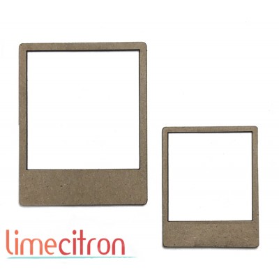 Chipboards - Cadres polaroid