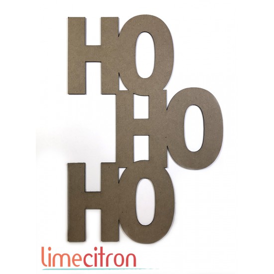 Chipboard - HoHoHo géant