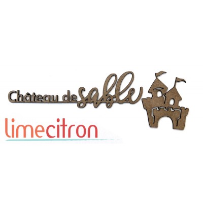  Chipboard -  Château de sable