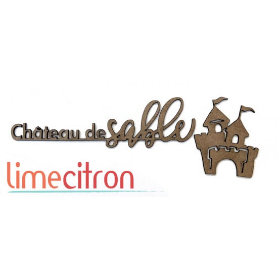  Chipboard -  Château de sable