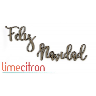 Chipboard - Feliz Navidad