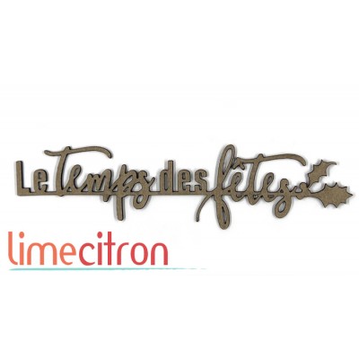 Chipboard - Le temps des fêtes