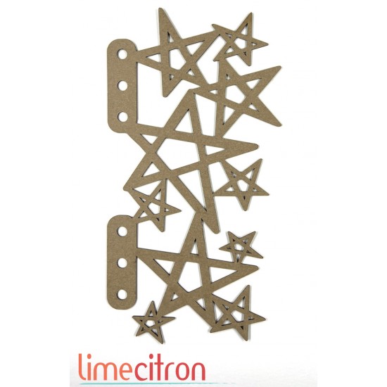 Chipboard - Séparateurs géants - Étoiles