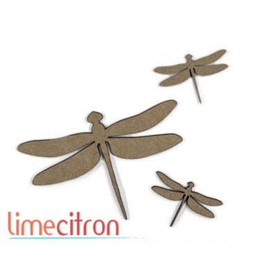 Chipboard - Libellules