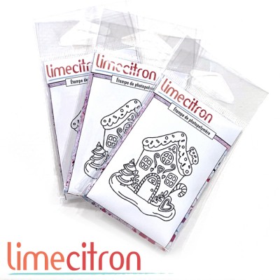 Mini étampes - Maison en pain d'épice