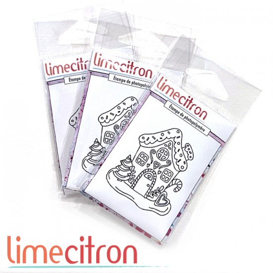 Mini étampes - Maison en pain d'épice