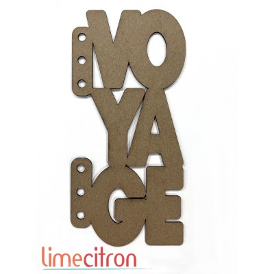 Chipboard - Voyage (plein) géant