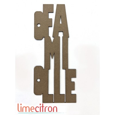 Chipboard - Famille géant
