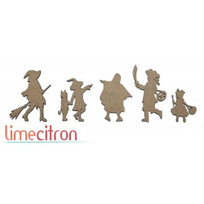  Chipboard -  Halloweeneux