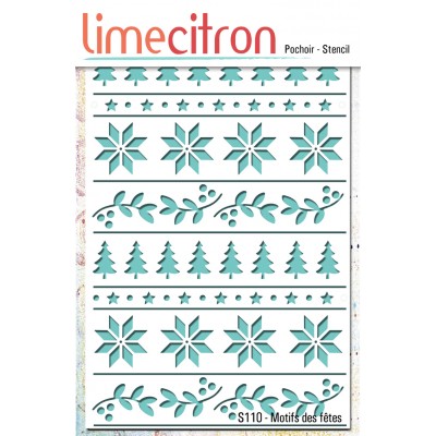Stencil -  Motifs des fêtes
