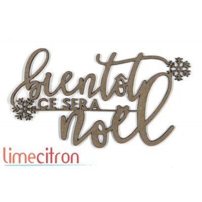  Chipboard -  Bientôt Noël