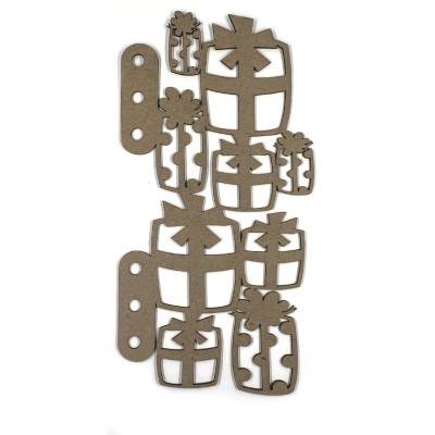  Chipboard -  Séparateur cadeaux