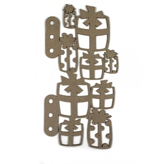  Chipboard -  Séparateur cadeaux