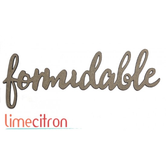  Chipboard -  Formidable