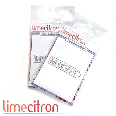 Mini étampes - Important