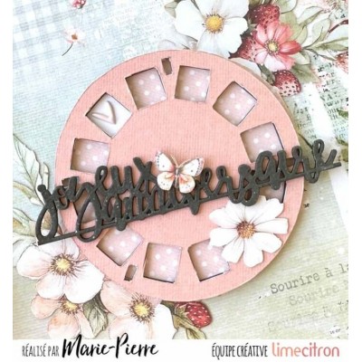  Chipboard -  Joyeux Anniversaire 2.0