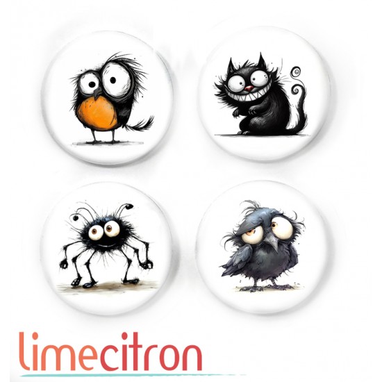 Bizaranimaux - Badges