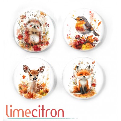 Animaux de la forêt -  Badges