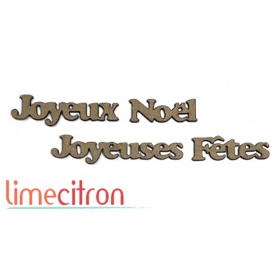  Chipboard - Joyeux Noel #4