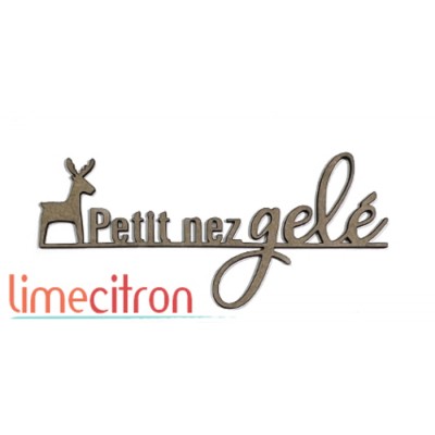  Chipboard - Petit nez gelé