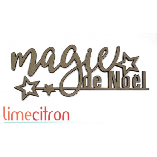  Chipboard - Magie de Noël v2