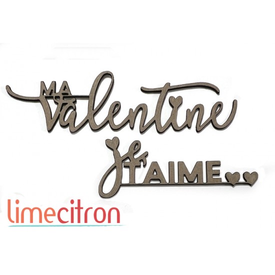  Chipboard -  Ma Valentine