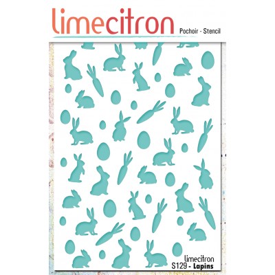 Stencil -  Lapins