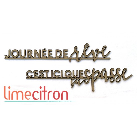  Chipboard -  Journée de rêve