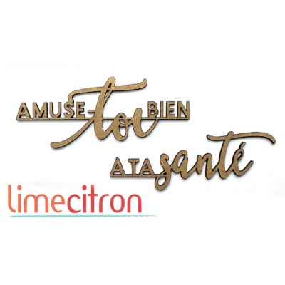  Chipboard -  Amuse-toi bien