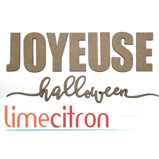  Chipboard -  Joyeuse Halloween