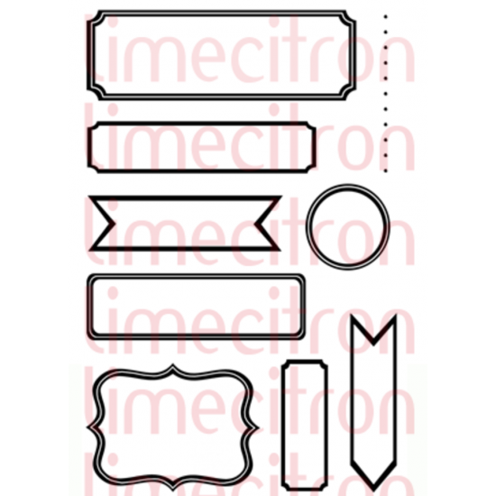 Mini-Kit Étiquettes - Étampe