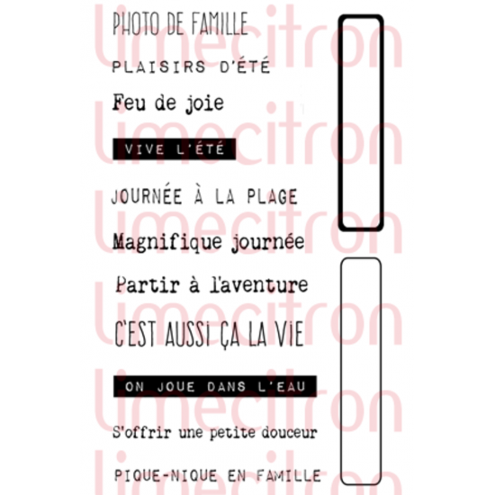 Plaisirs d'été - Étampe