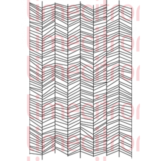 Chevron fou - Étampe