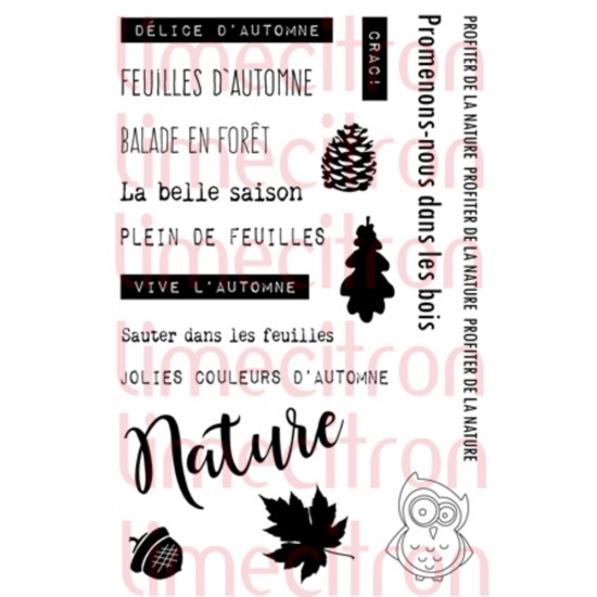 Plaisirs d'automne - Étampe