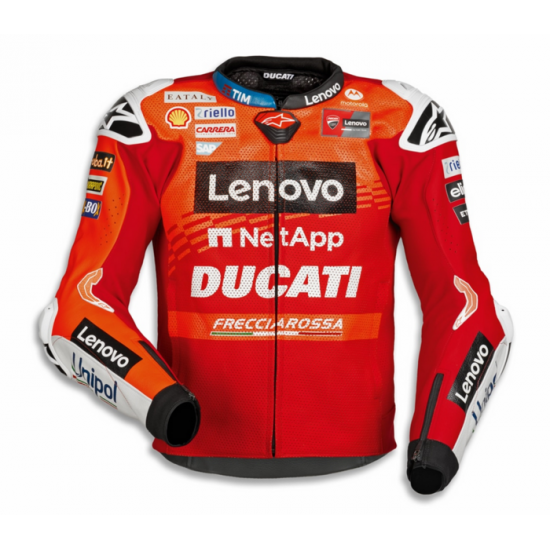Replica MotoGp 25 - Manteau de cuir Ducati Replica MotoGp 25 - Manteau de cuir Ducati