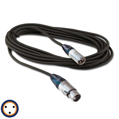 Câble Digiflex XLR 3 DMX 250'
