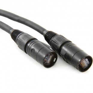 Câble de tournée CAT6 blindé 6' de Digiflex