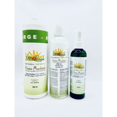 1x recharge 500ml + 1x vaporisateur anti-douleur...