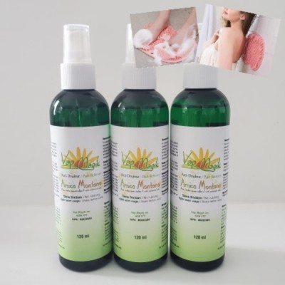 3x vaporisateurs anti-douleur 120ml + 1 scruber de...